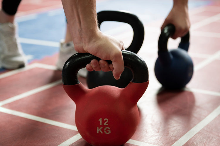 Vinyl-Coated Kettlebell