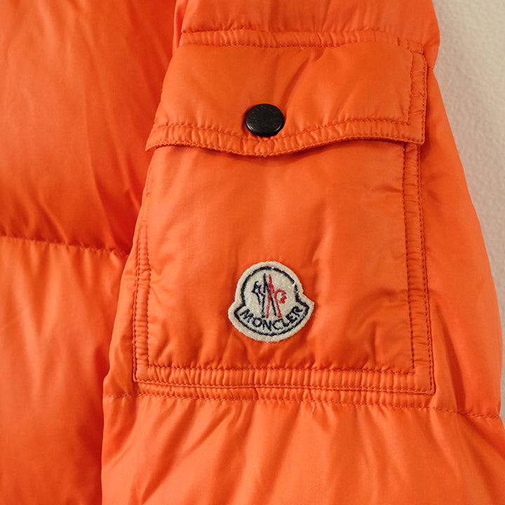 Vintage Moncler Orange Maya Puffer Down Coat Jacket - 3 L/XL – Steep Store