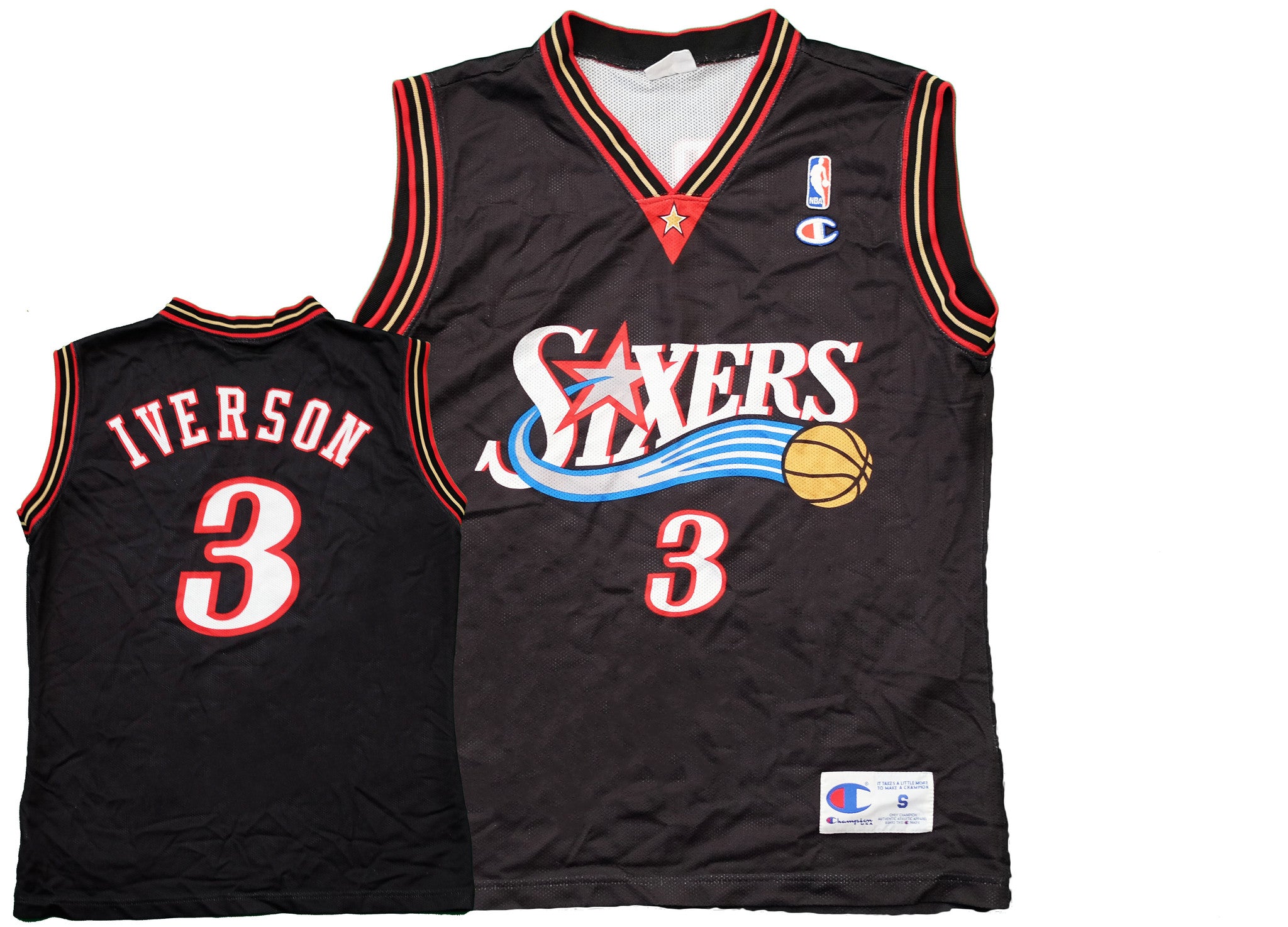 jersey sixers iverson
