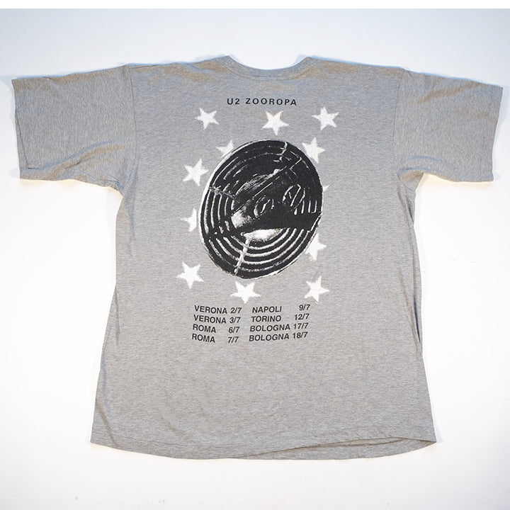 U2 Zooropa´93” vintage Tシャツ ビックプリント XL ネット買付