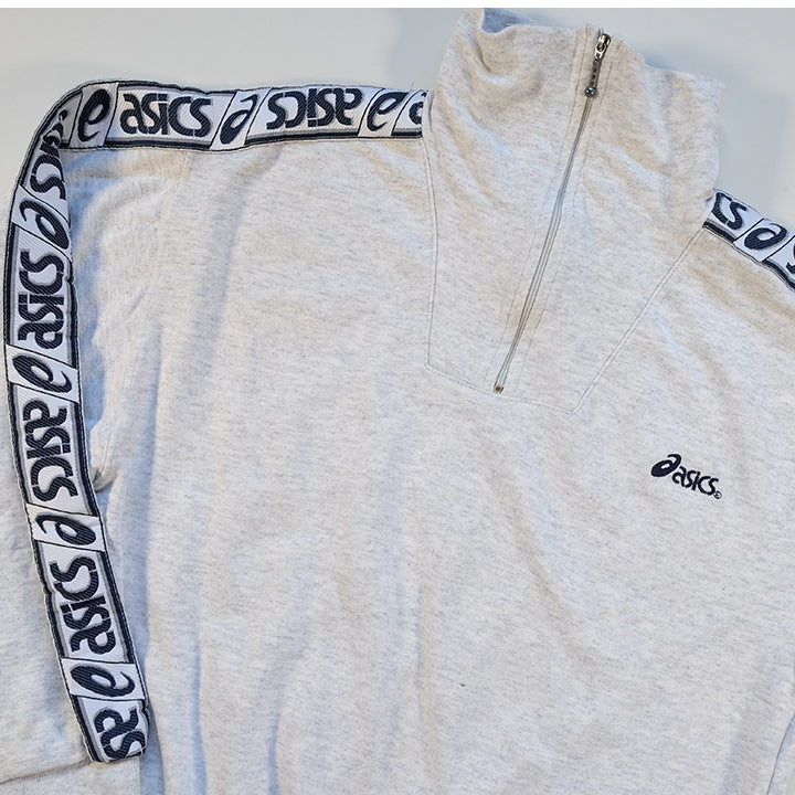 asics quarter zip