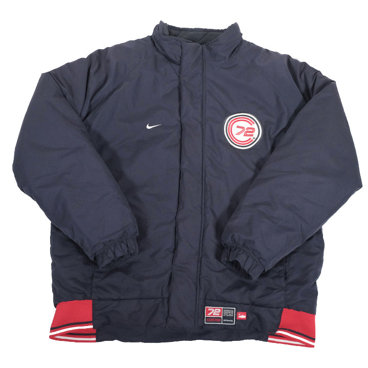 Vintage Nike Cortez Fleece Lined Puffer Down Jacket - L – Steep Store