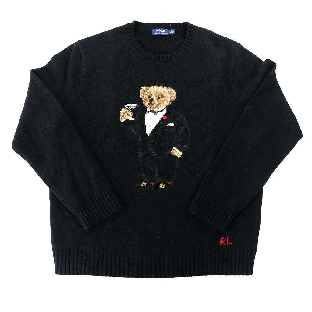 Polo Ralph Lauren Martini Bear Knitted Sweater - XL – Steep Store