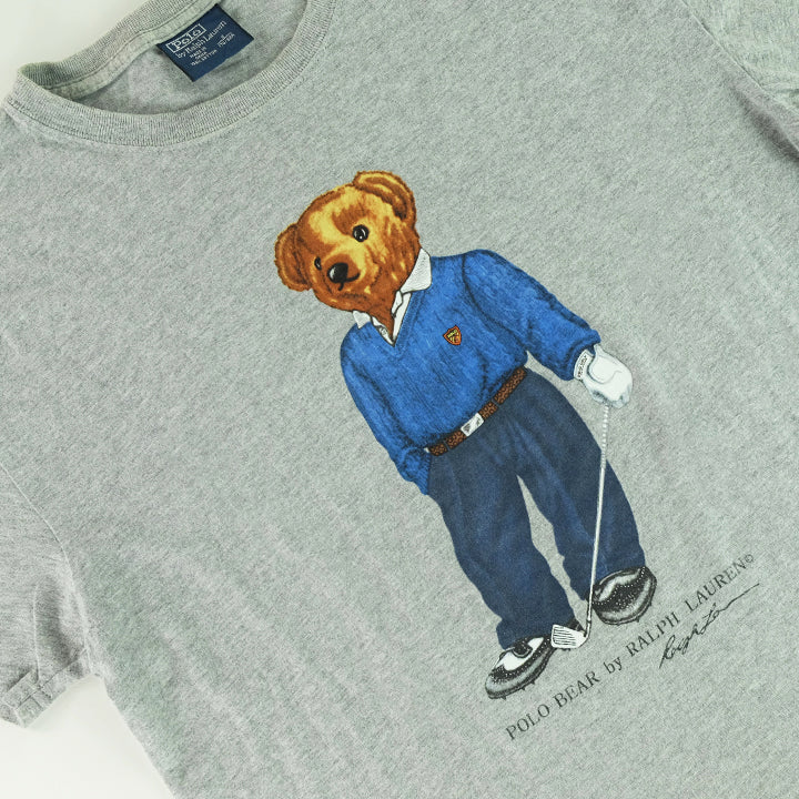 polo bear golf t shirt