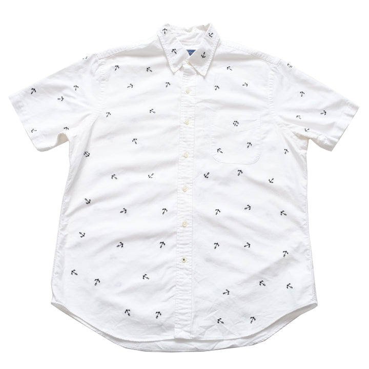 Chaps Ralph Lauren Ski All Overprint Button up Shirts // Polo