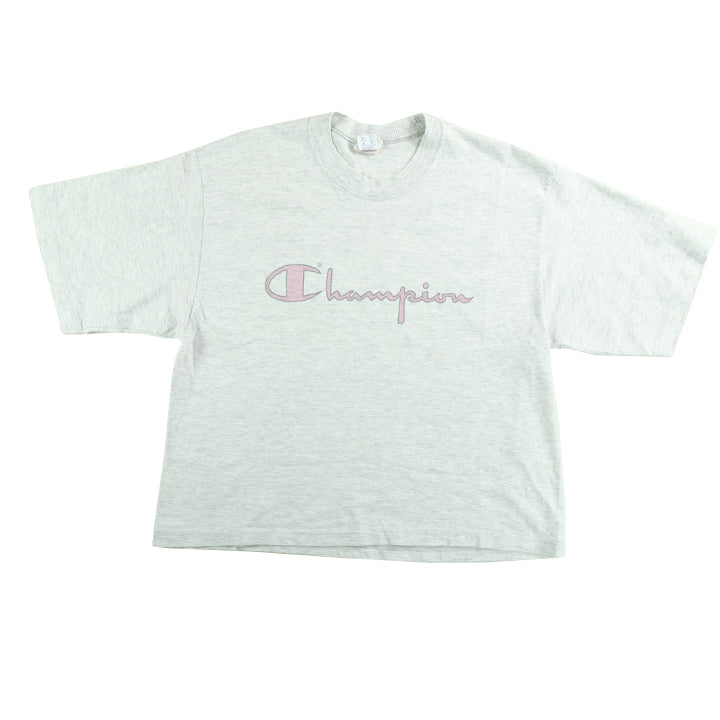 champion shirt crop top