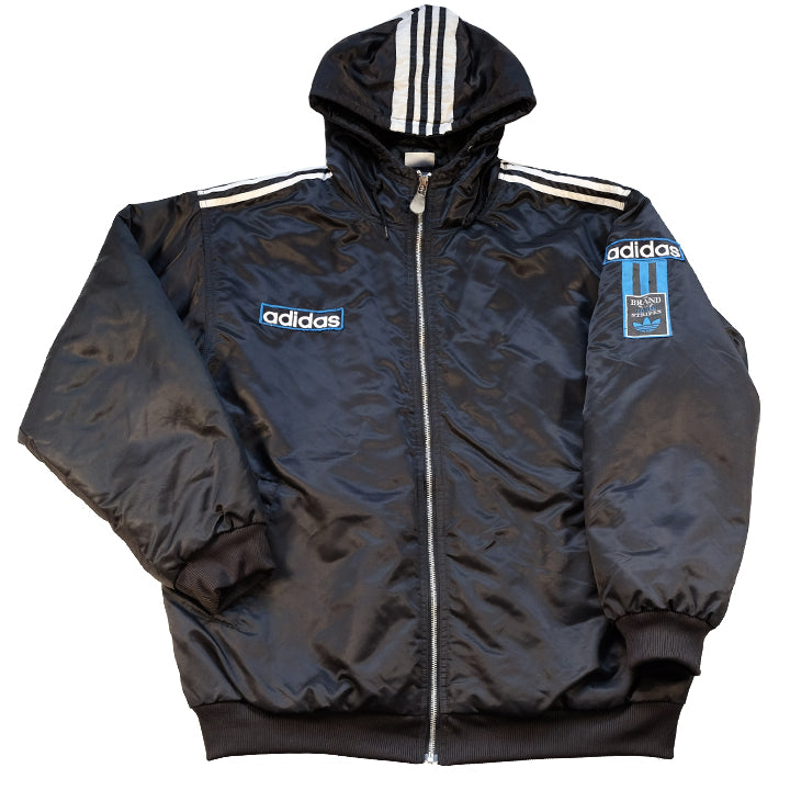 adidas the brand with the 3 stripes jacket