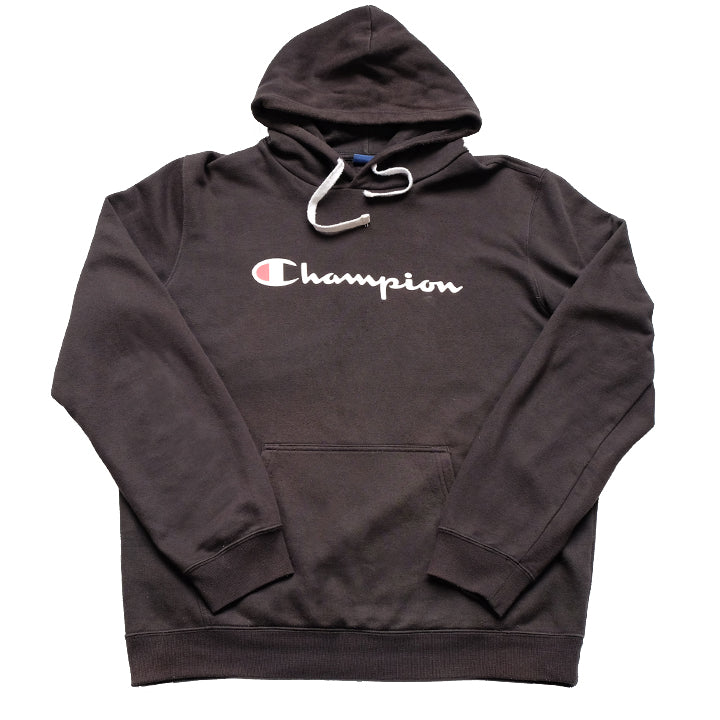 Vintage Champion Spell Out Hoodie - L – Steep Store
