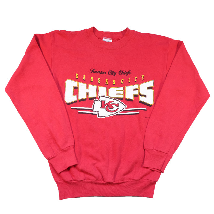 Vintage Kansas City Chiefs Spell Out Crewneck - S – Steep Store