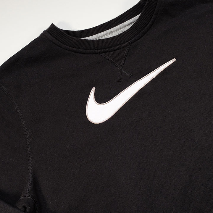 nike big swoosh crewneck