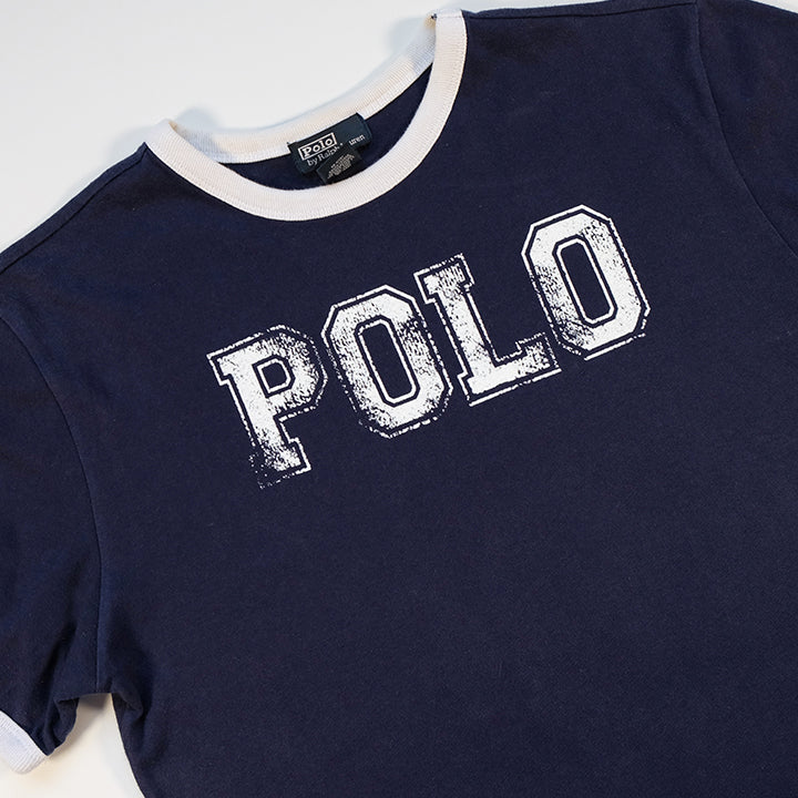 Vintage Polo Ralph Lauren Spell Out T-Shirt - M – Steep Store