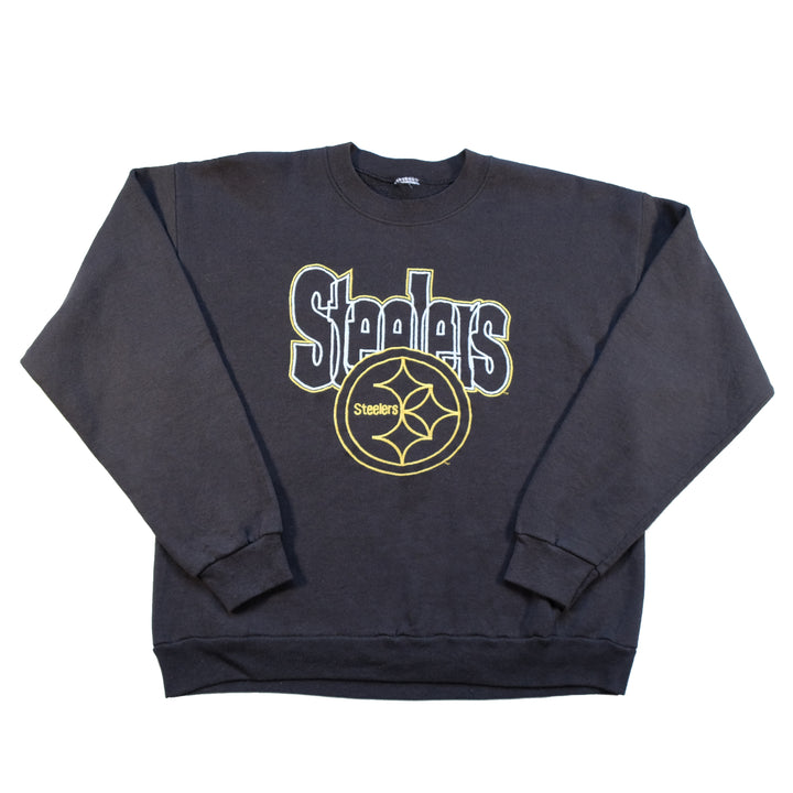 Pittsburgh Pirates: 1990's Reverse Embroidered Spellout Stone Wash