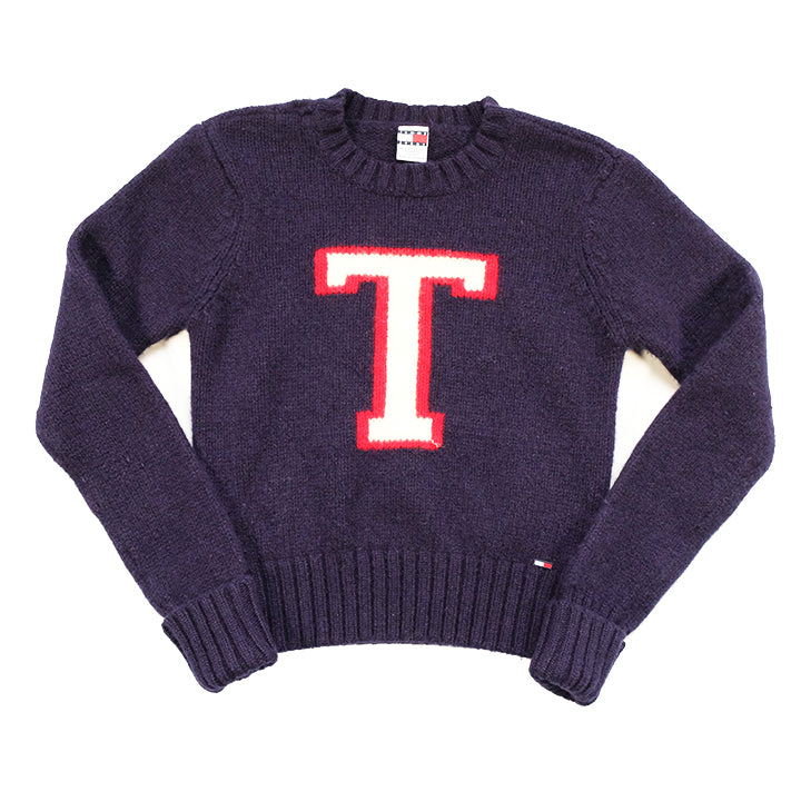 vintage tommy hilfiger jumper womens