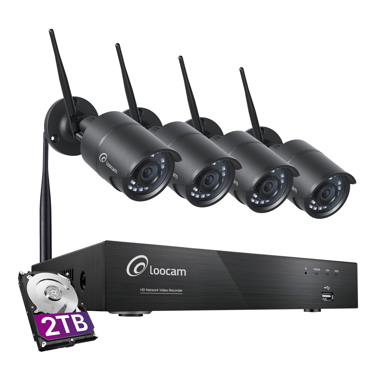 wireless camera system security