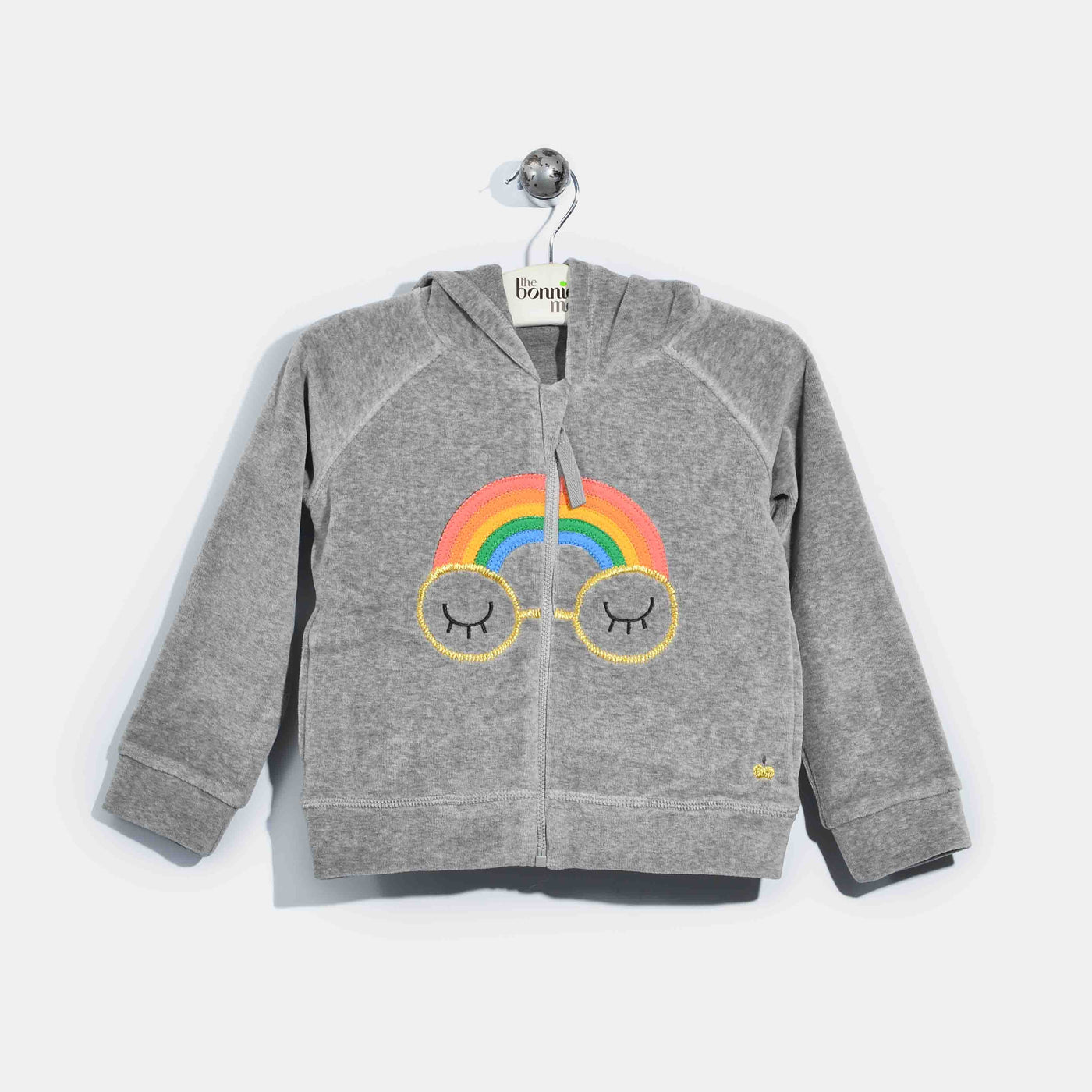 baby grey hoodie