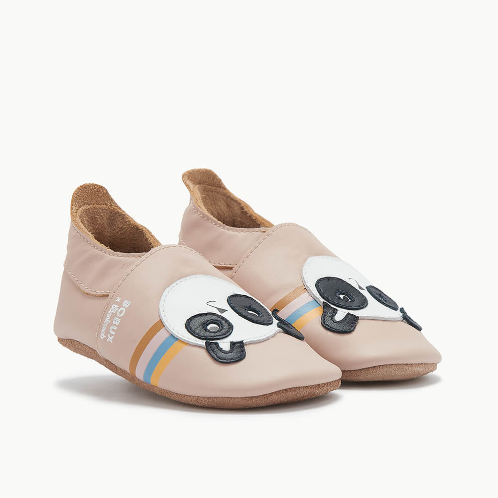 Bobux X Bonnie Mob Panda Soft Sole Baby 