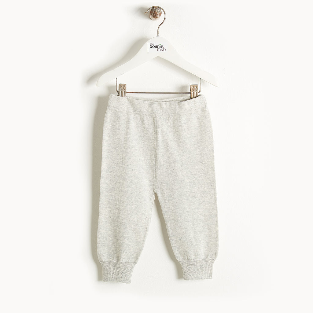 knit jogging trousers