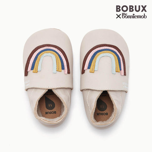 Bobux X Bonnie mob Rainbow Soft Sole 