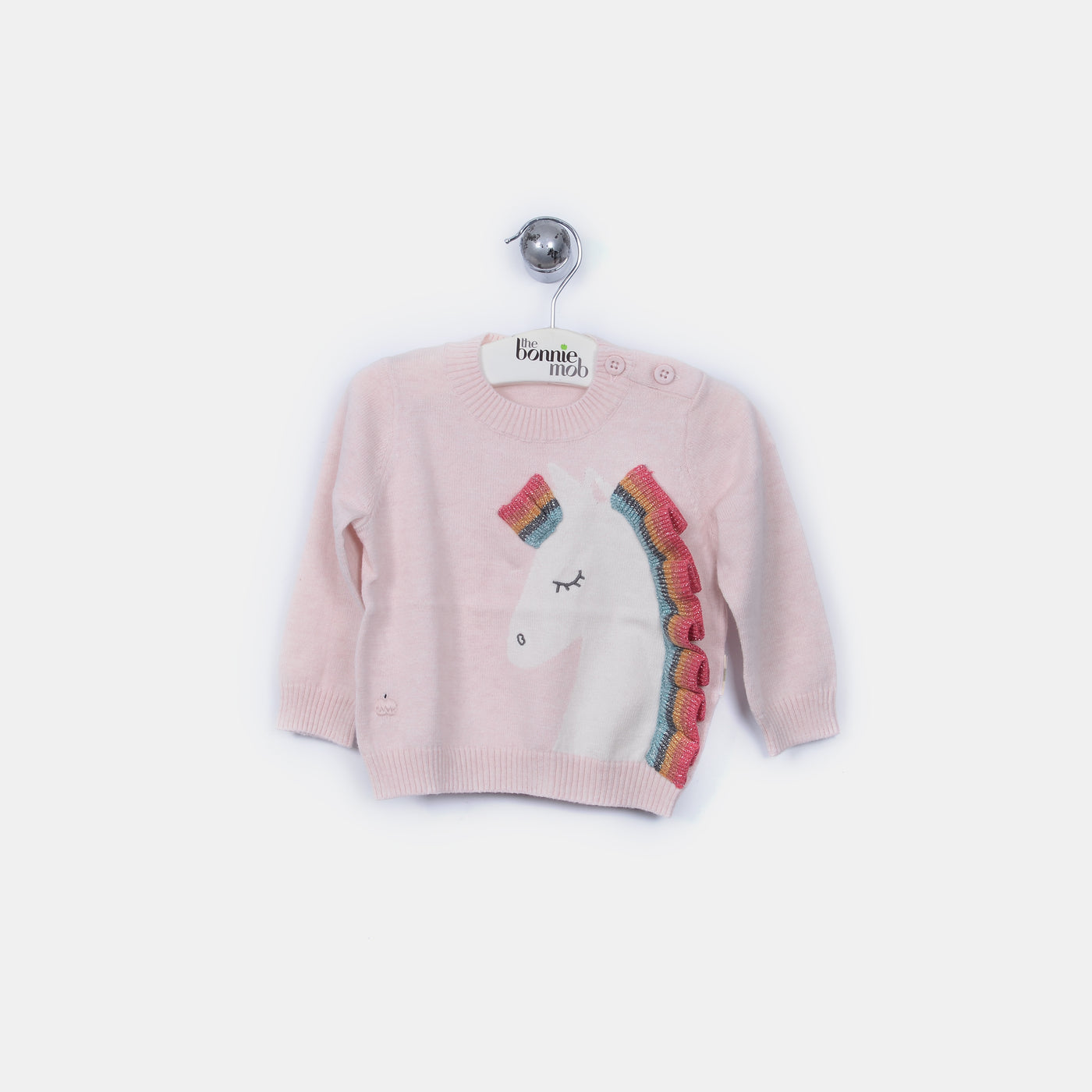 baby girl pink jumper