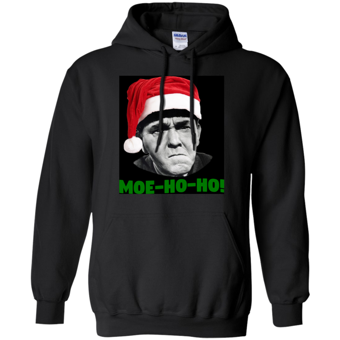 Three Stooges Moe Ho Ho Christmas Hoodie