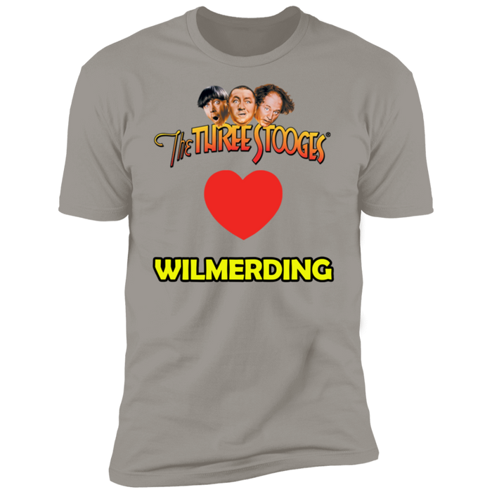 Three Stooges Love Wilmerding Premium Short Sleeve T-Shirt