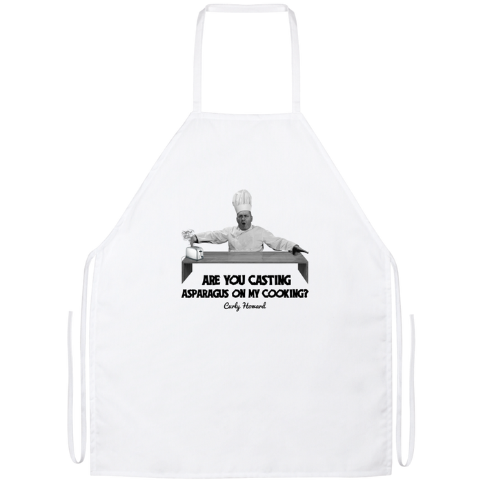 Three Stooges Apron - Chef Curly