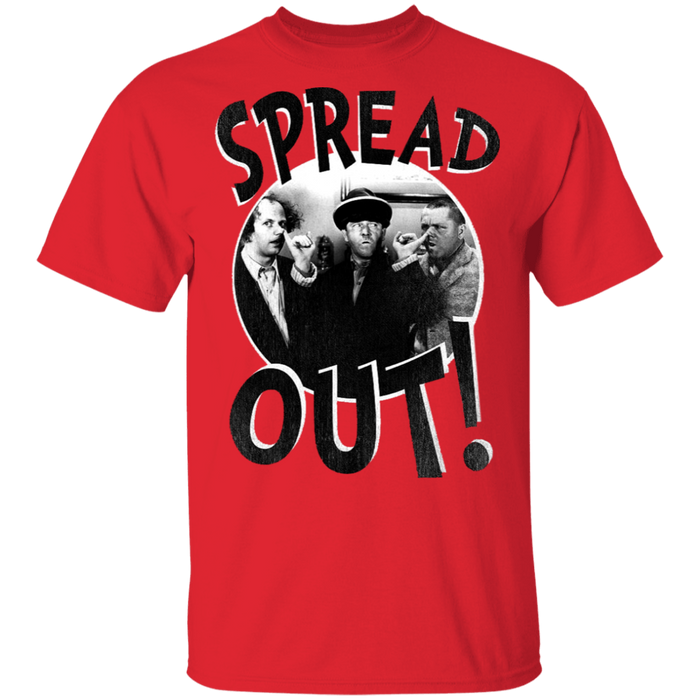 Three Stooges Spread Out T-Shirt — The Three Stooges Official Store ...