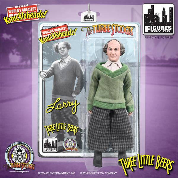Three Stooges Action Figure | Three Little Beers Larry