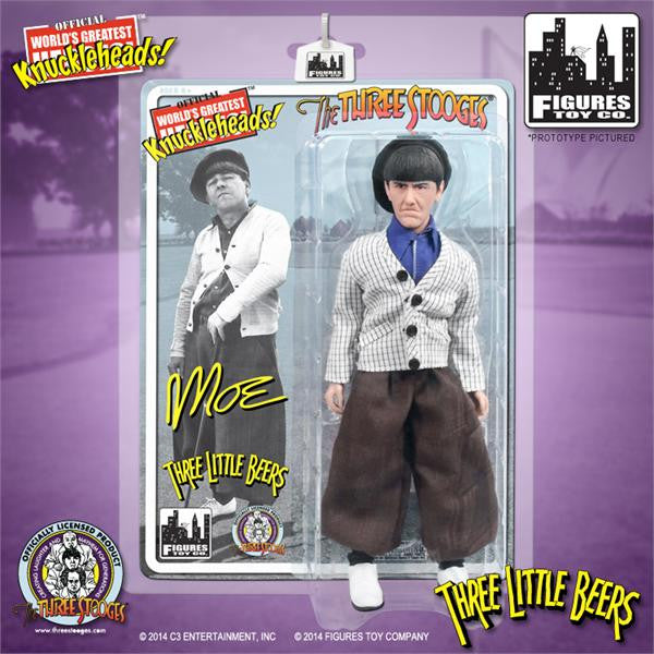 Three Stooges Action Figure | Three Little Beers Moe