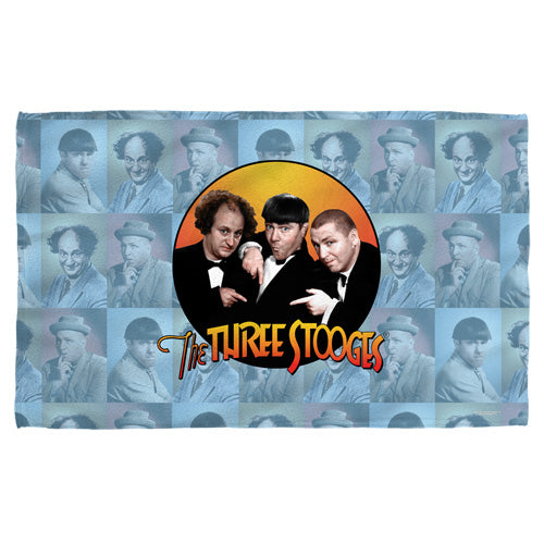 Three Stooges Beach Towel