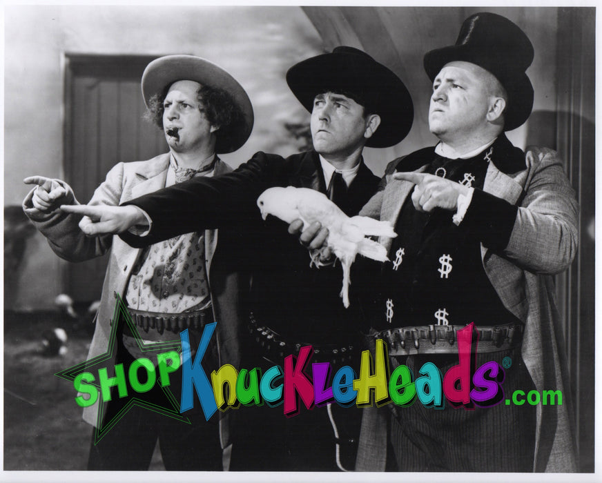 Three Stooges Cowboys 8X10: #8