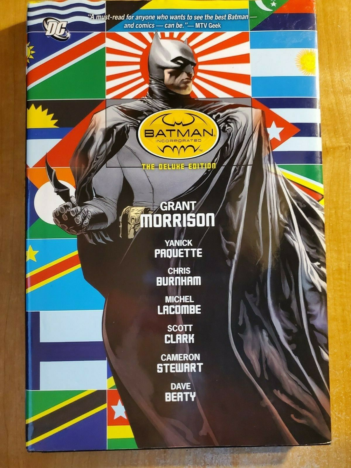 DC Batman Incorporated Deluxe Edition Hardcover Grant Morrison — The Three  Stooges Official Store - Shopknuckleheads