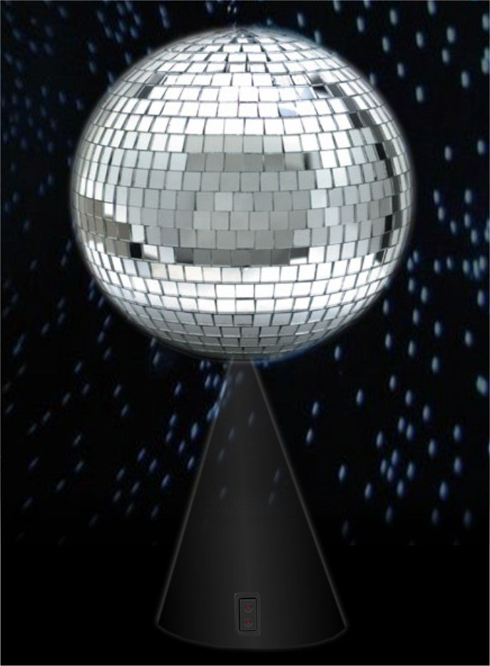 6'' Mirror Ball On Rotating Stand - Bewild