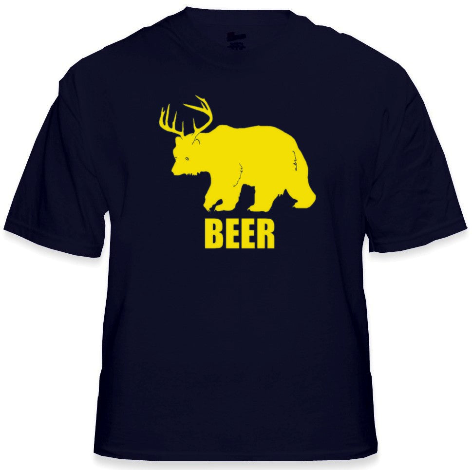 Bear Deer Beer T Shirt Bewild 