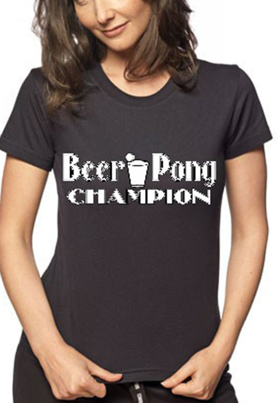 beer pong champion shirt