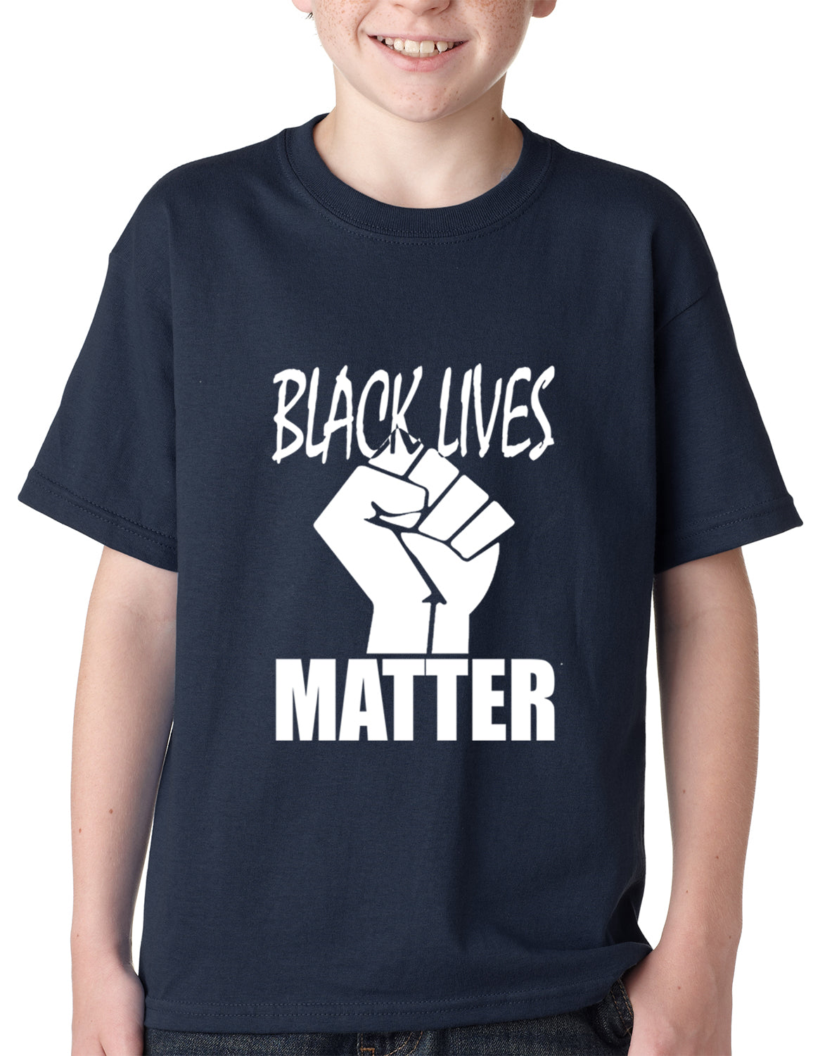 Black Lives Matter Fist Kids T-shirt – Bewild