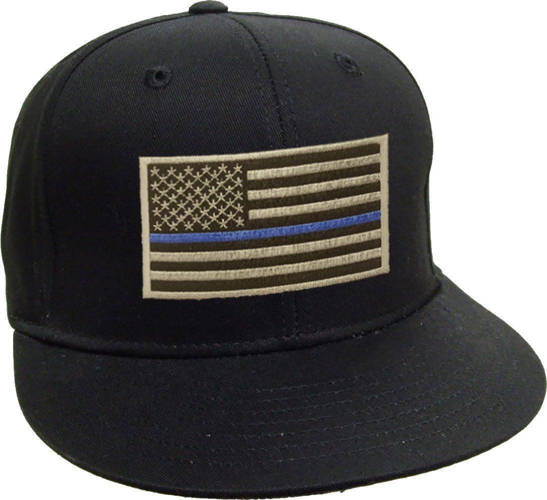 Blue Line American Flag Patch Snap Back Blue Lives Matter American Bewild