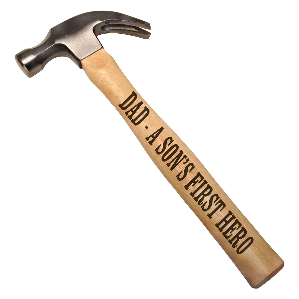 engraved hammer for dad