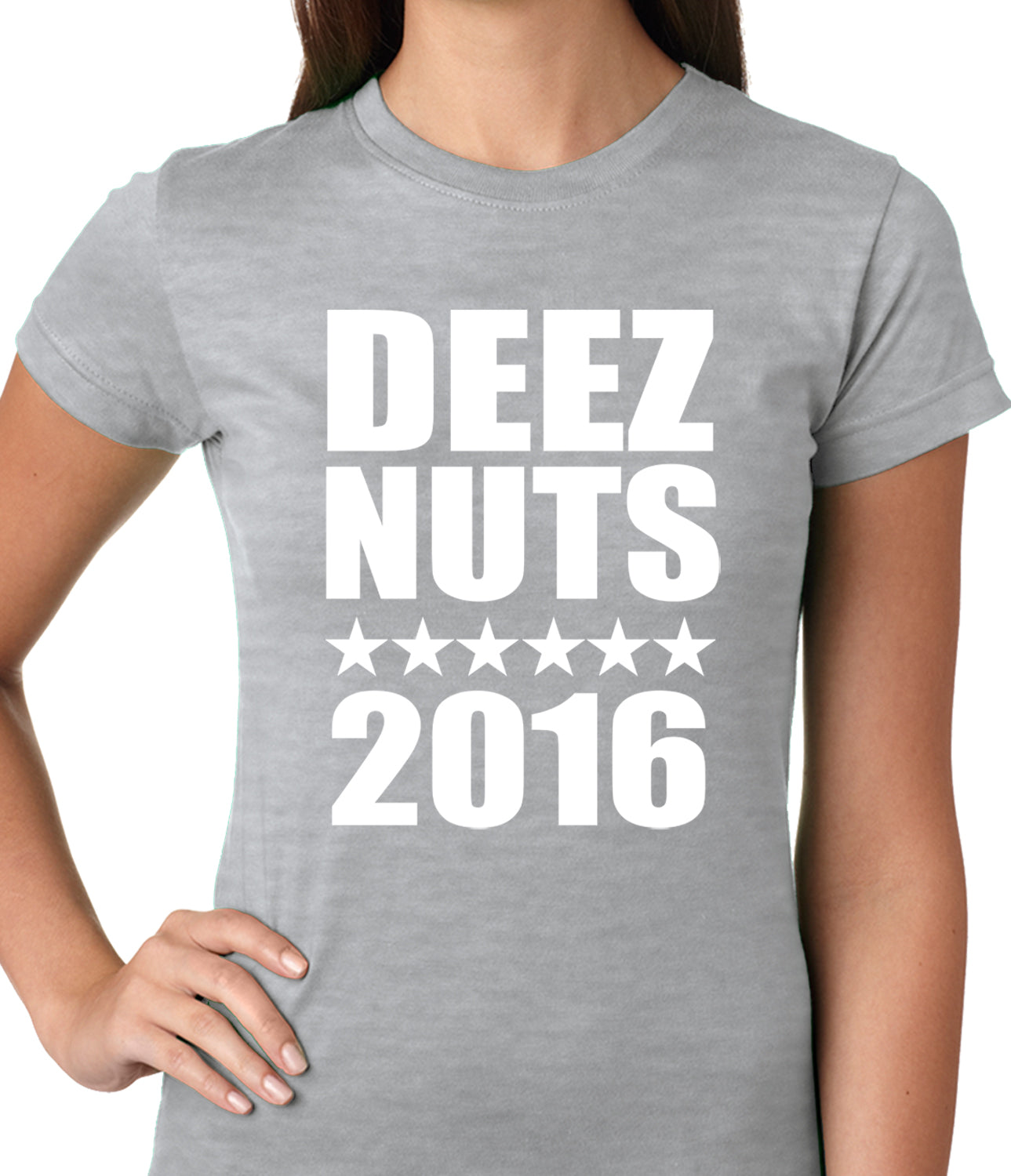 Deez Nuts For President 2016 Ladies T Shirt Bewild 4016