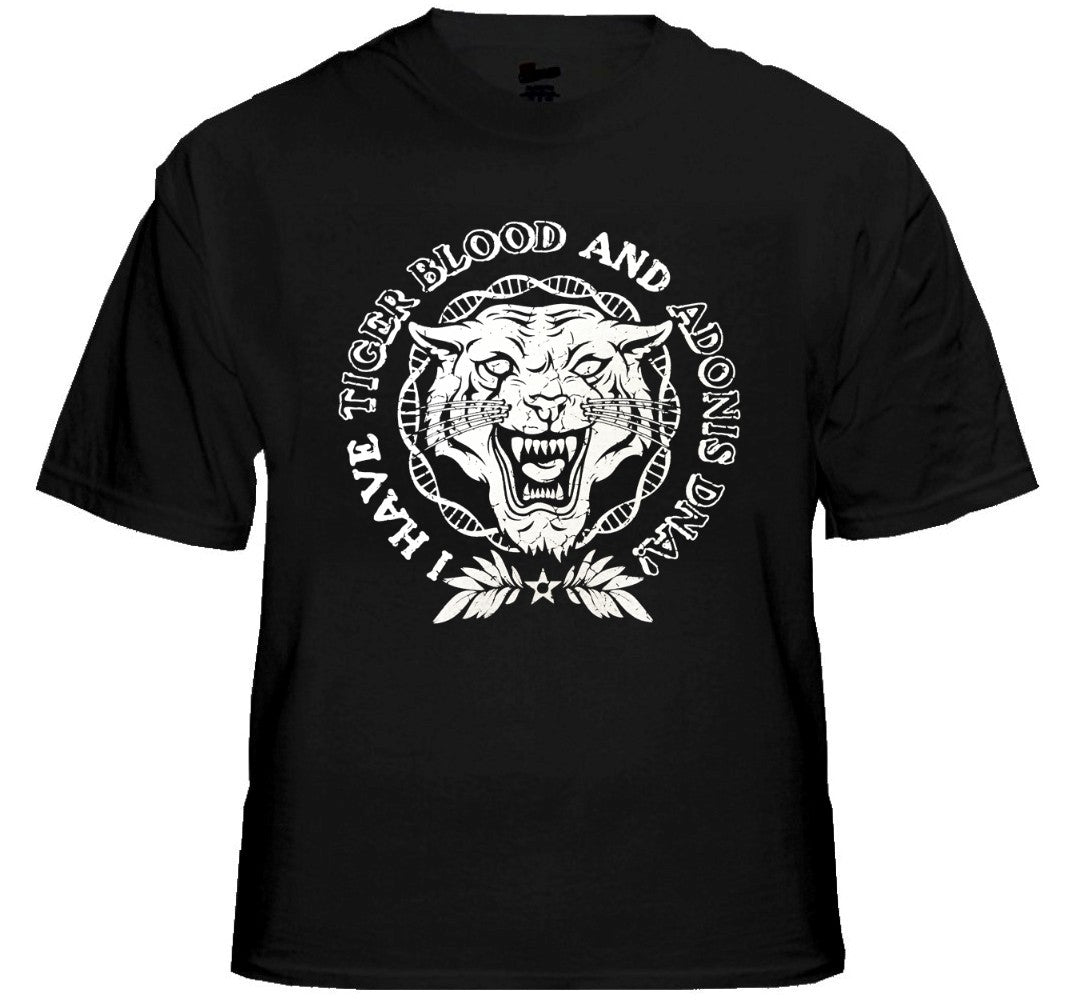 Famous Quotes From Charlie Sheen T Shirts Tiger Blood Crest T Shirt