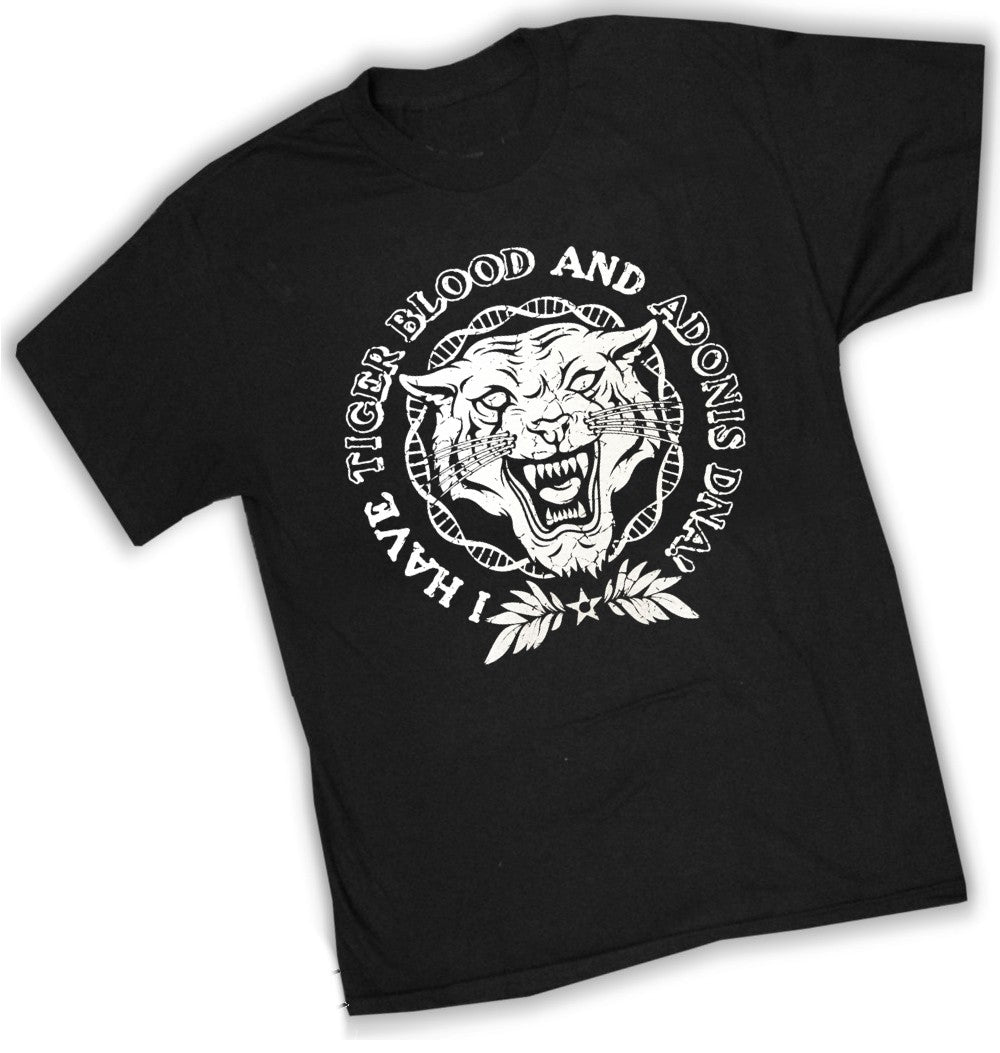 Famous Quotes From Charlie Sheen T Shirts Tiger Blood Crest T Shirt