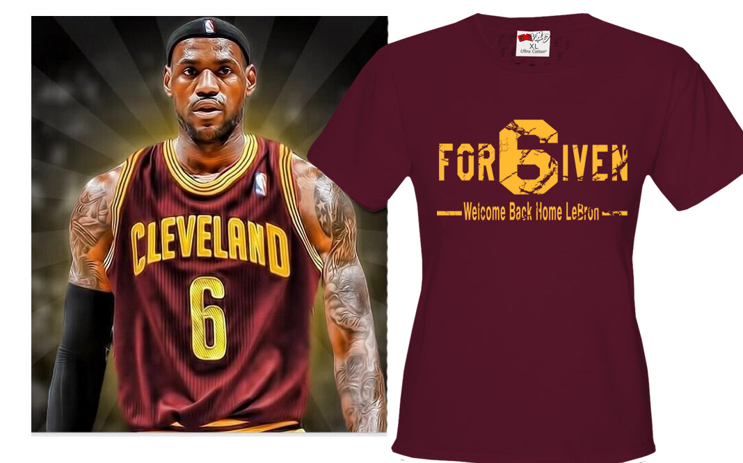 lebron cleveland shirt