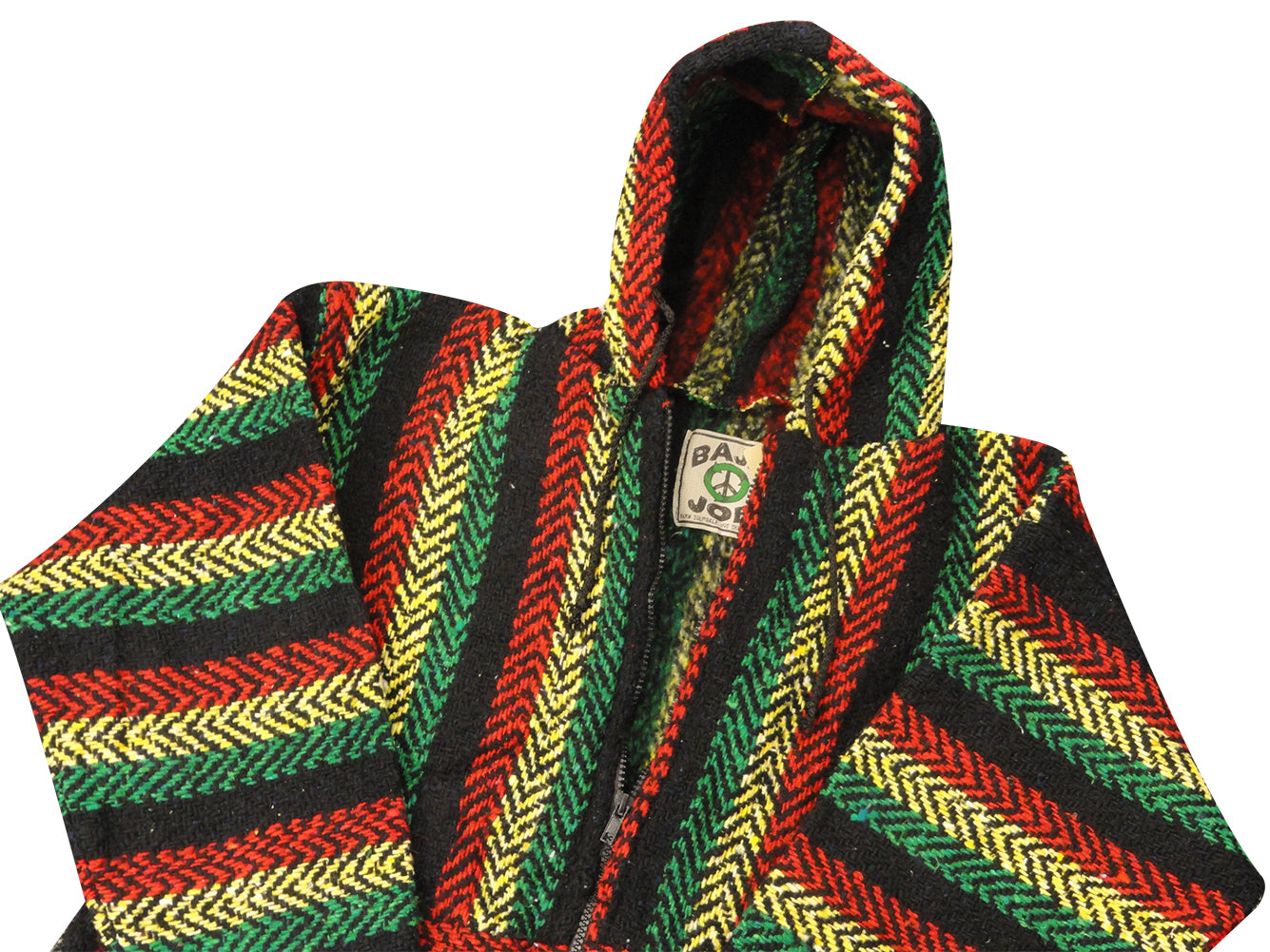 Full Zip Deluxe Baja (Rasta Color) – Bewild