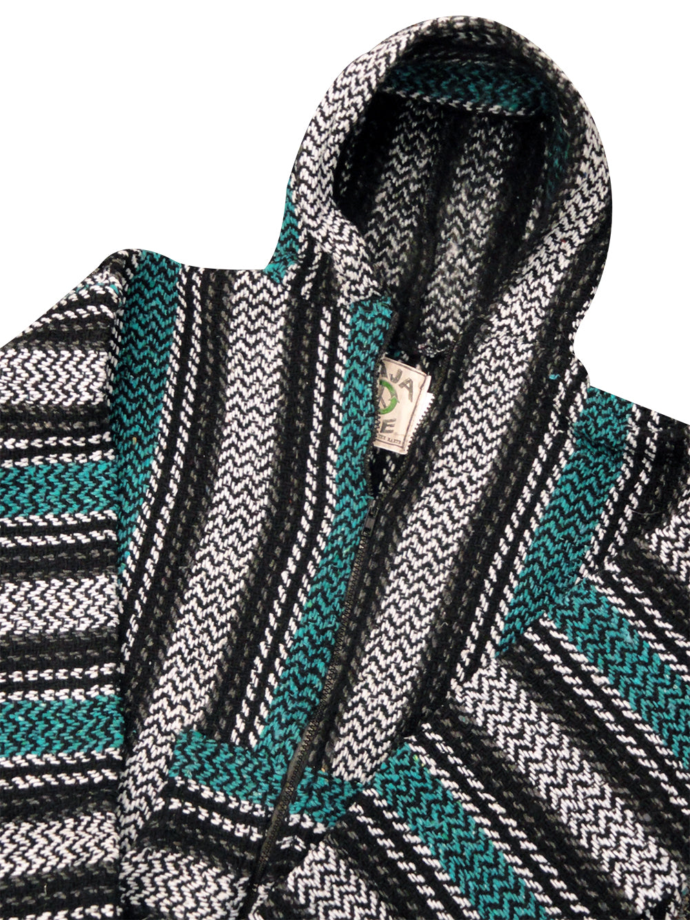 Full Zip Deluxe Baja (Teal) – Bewild