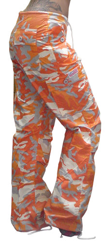 orange camo pants girls