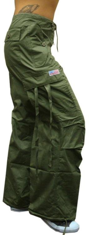 Girly Basic UFO Pants (Olive) – Bewild