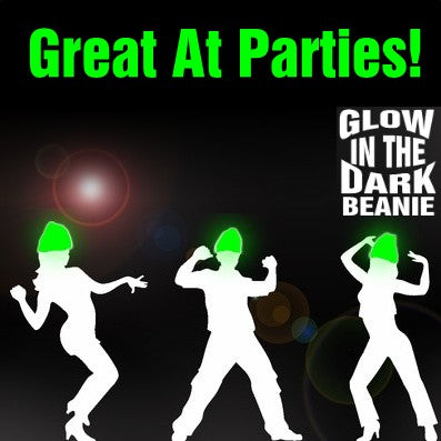 glow in the dark hats party