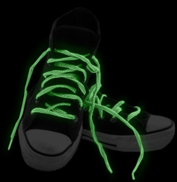 Glow in the Dark Pair of Shoe Laces 