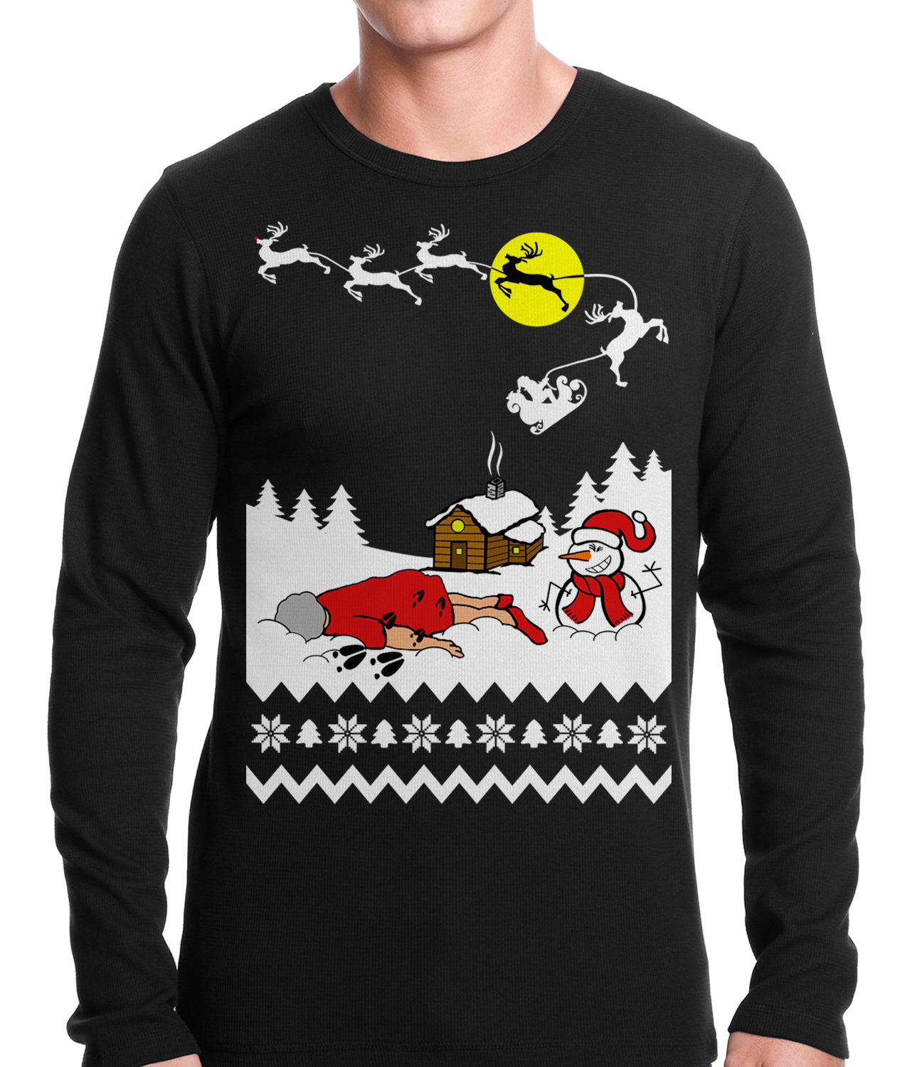 grandma got run over by a reindeer sweatshirt