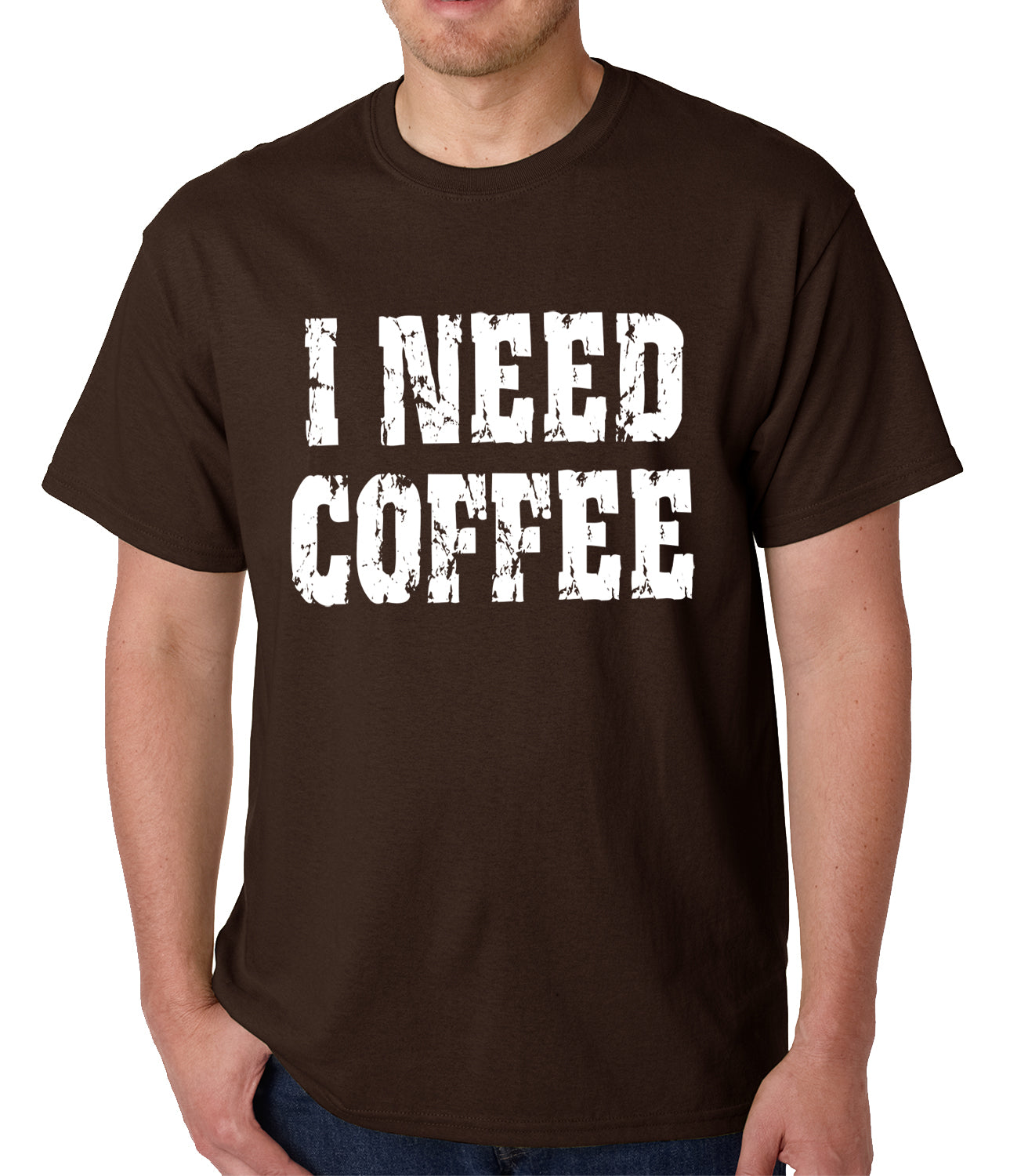 I Need Coffee Mens T-shirt – Bewild